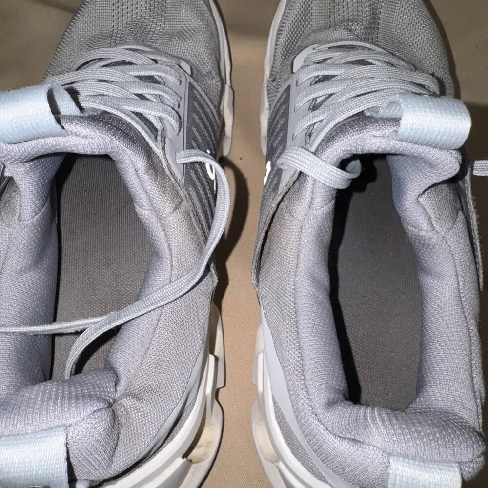 On Running Cloudnova Youth 6.5 Women’s 8 Gray Athletic Running Sneakers Shoes